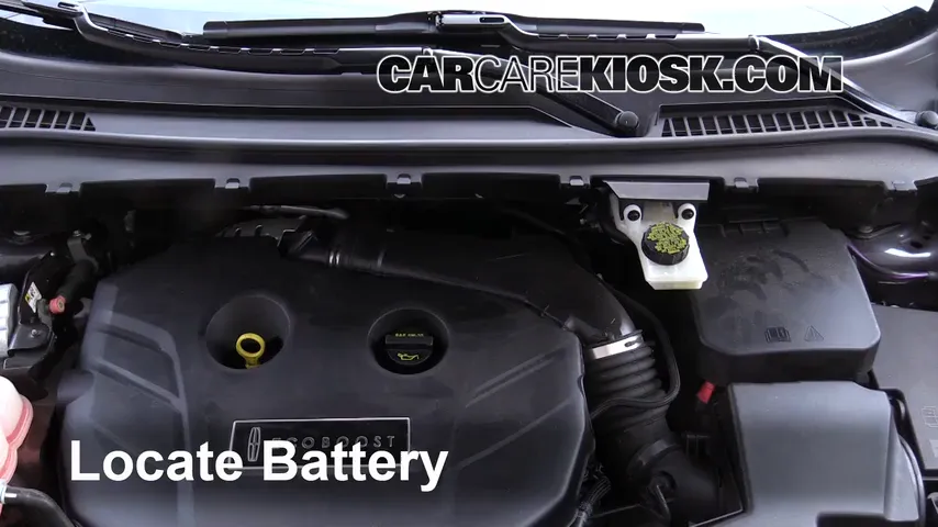 Oil & Filter Change 2015 Lincoln MKC 2.0L 4 Cyl. Turbo